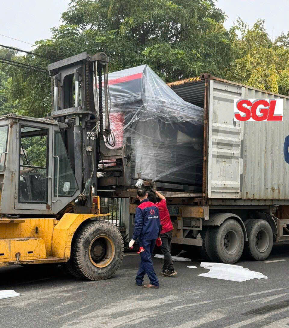 nhập khẩu máy móc tháo rời